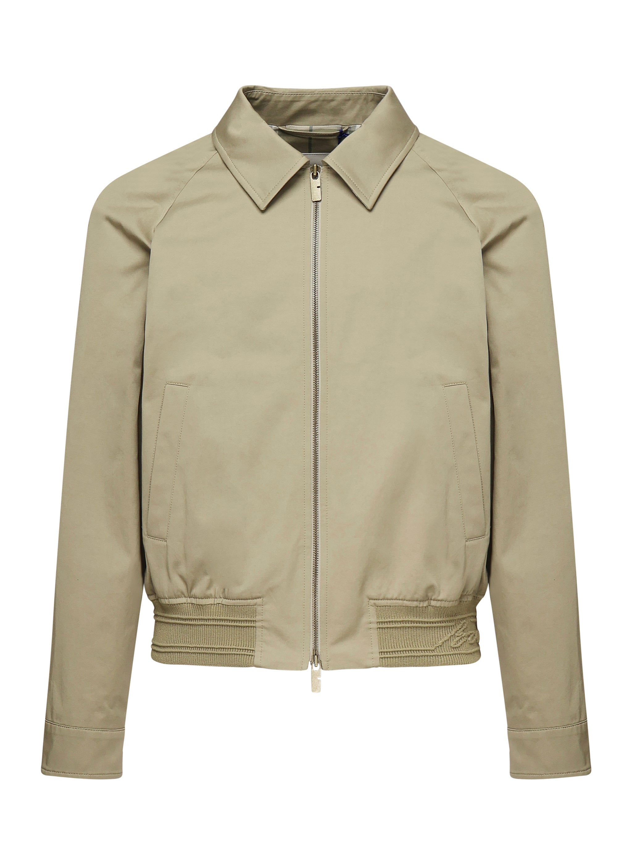 Giacca Harrington in cotone 8109367 C2219 BURBERRY 