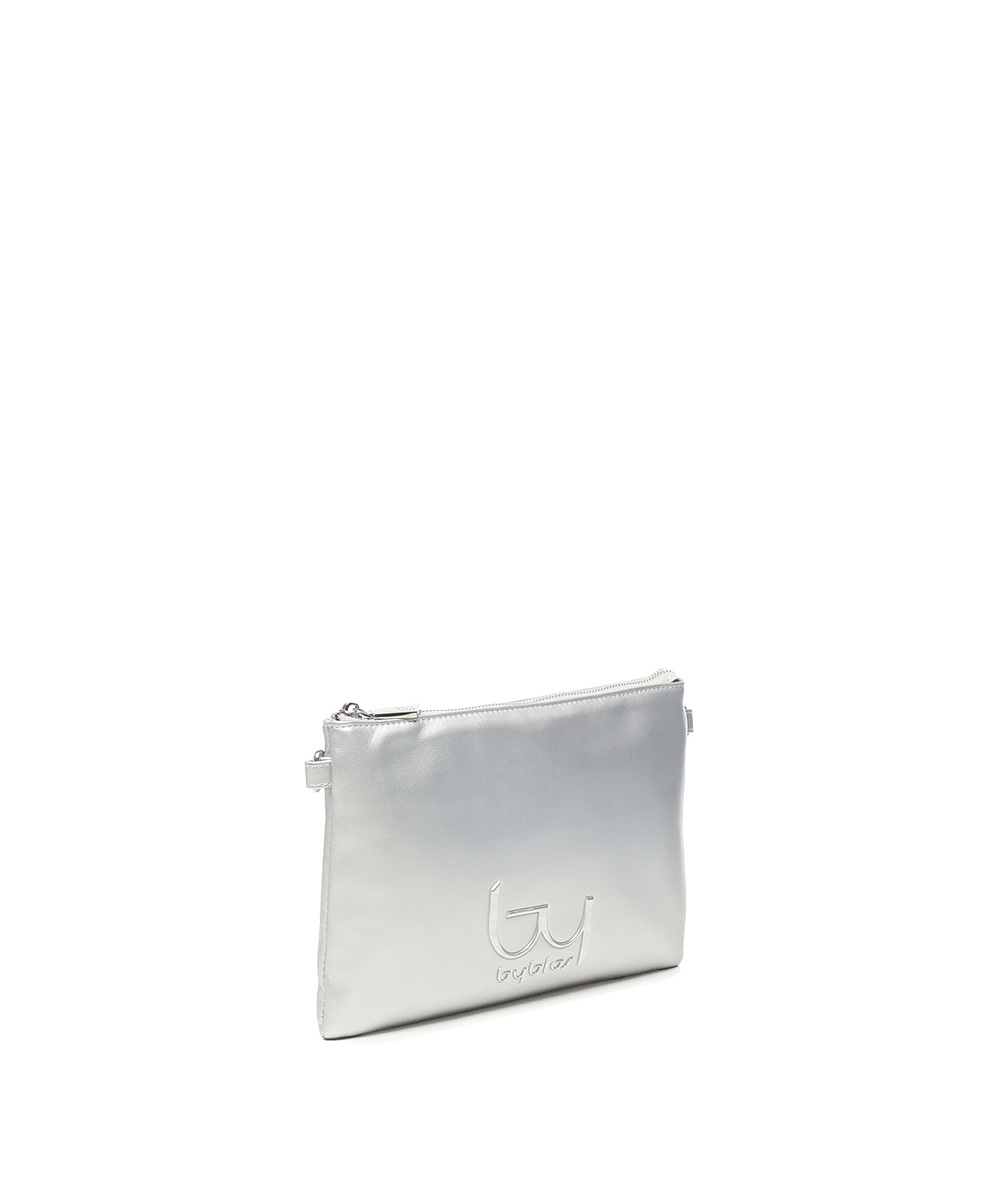 Pochette Chameleon con tracolla<BR/> BYBS32B01 SILVER BY BYBLOS 