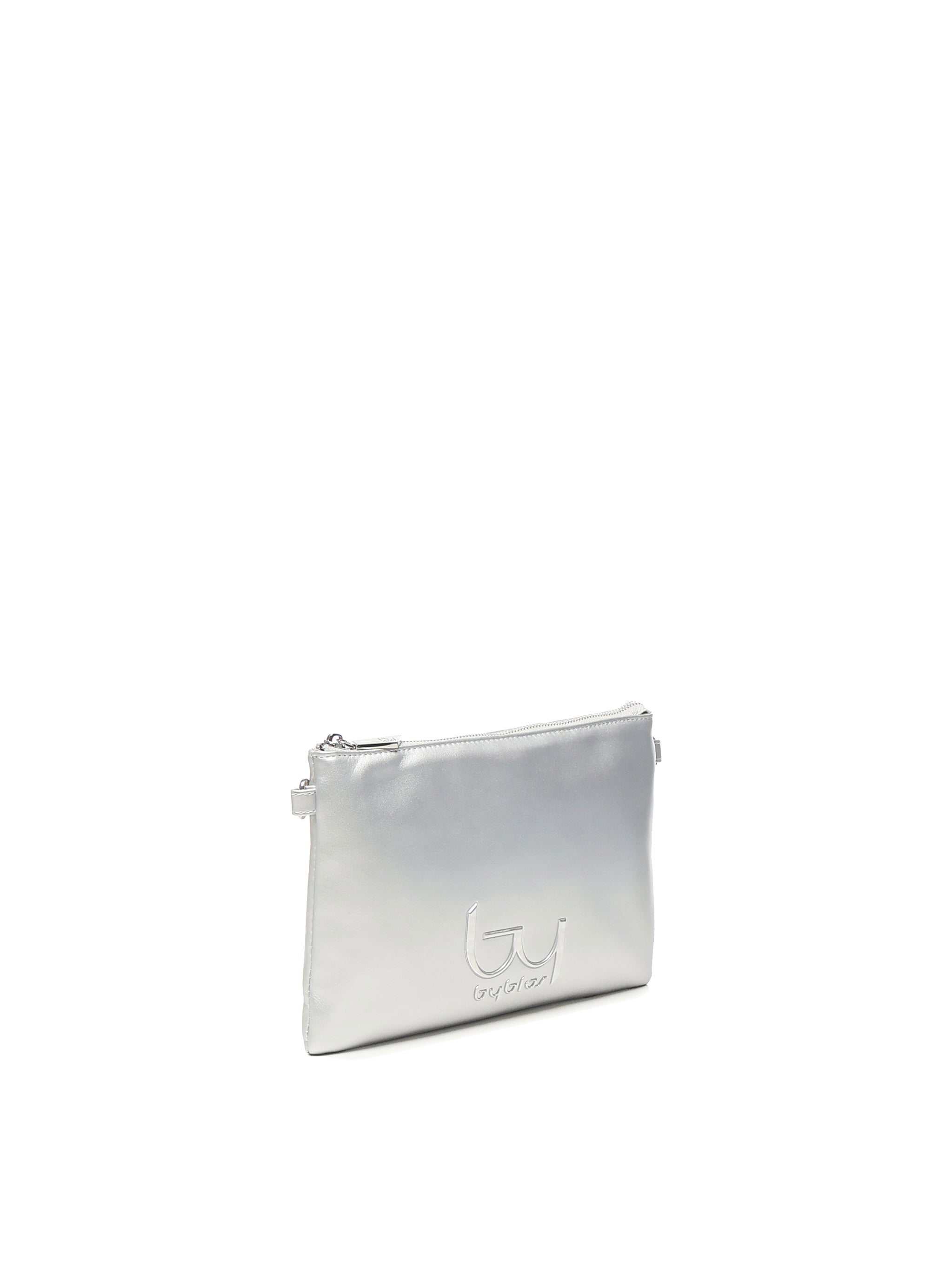 Pochette Chameleon con tracolla<BR/> BYBS32B01 SILVER BY BYBLOS 