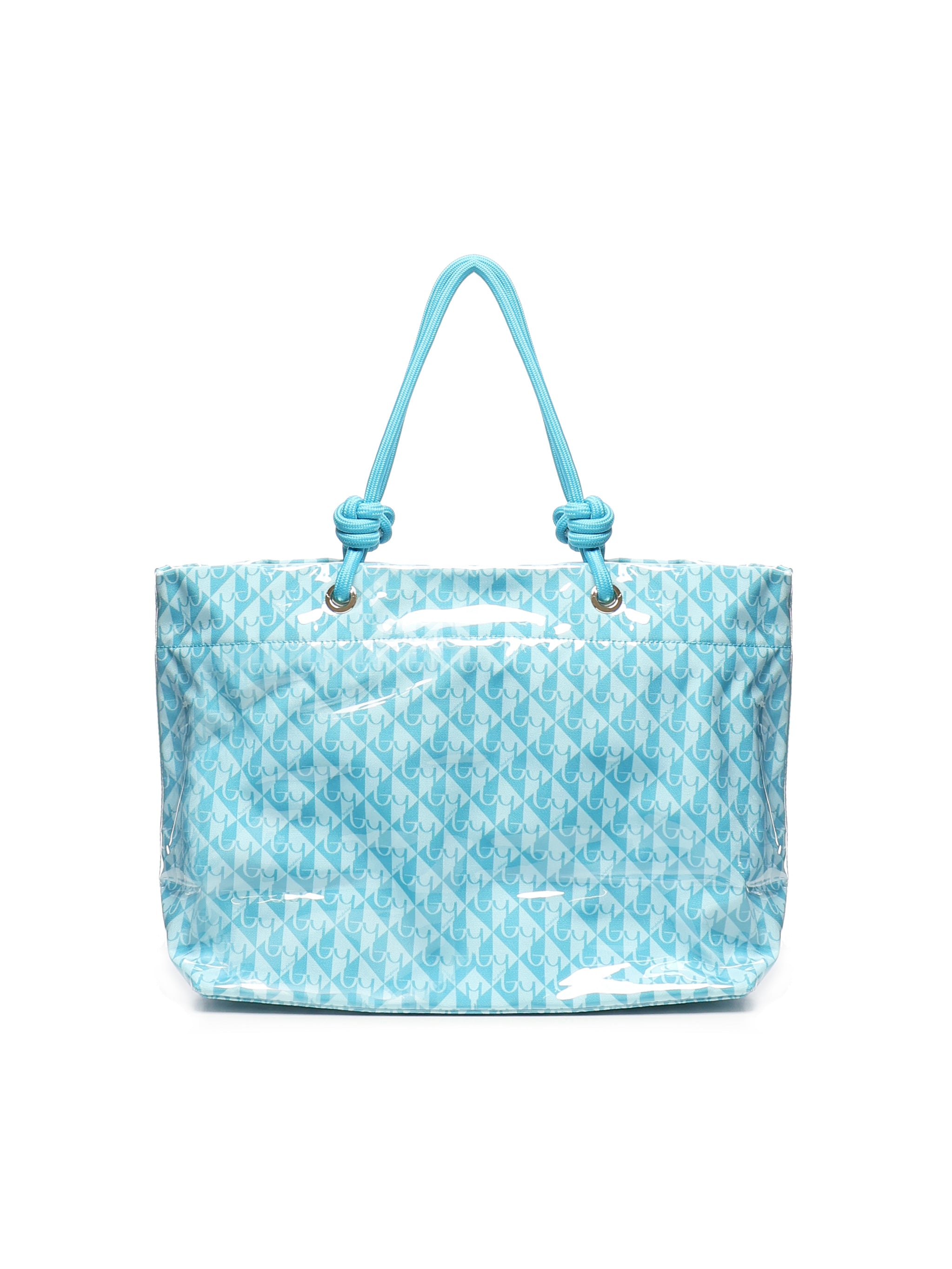 Shopper Aruba in PVC BYBS38A01A TURQUOISE BY BYBLOS 