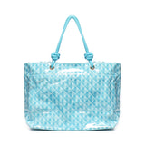 Shopper Aruba in PVC BYBS38A01A TURQUOISE BY BYBLOS 