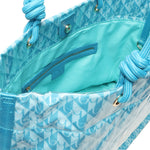 Shopper Aruba in PVC BYBS38A01A TURQUOISE BY BYBLOS 