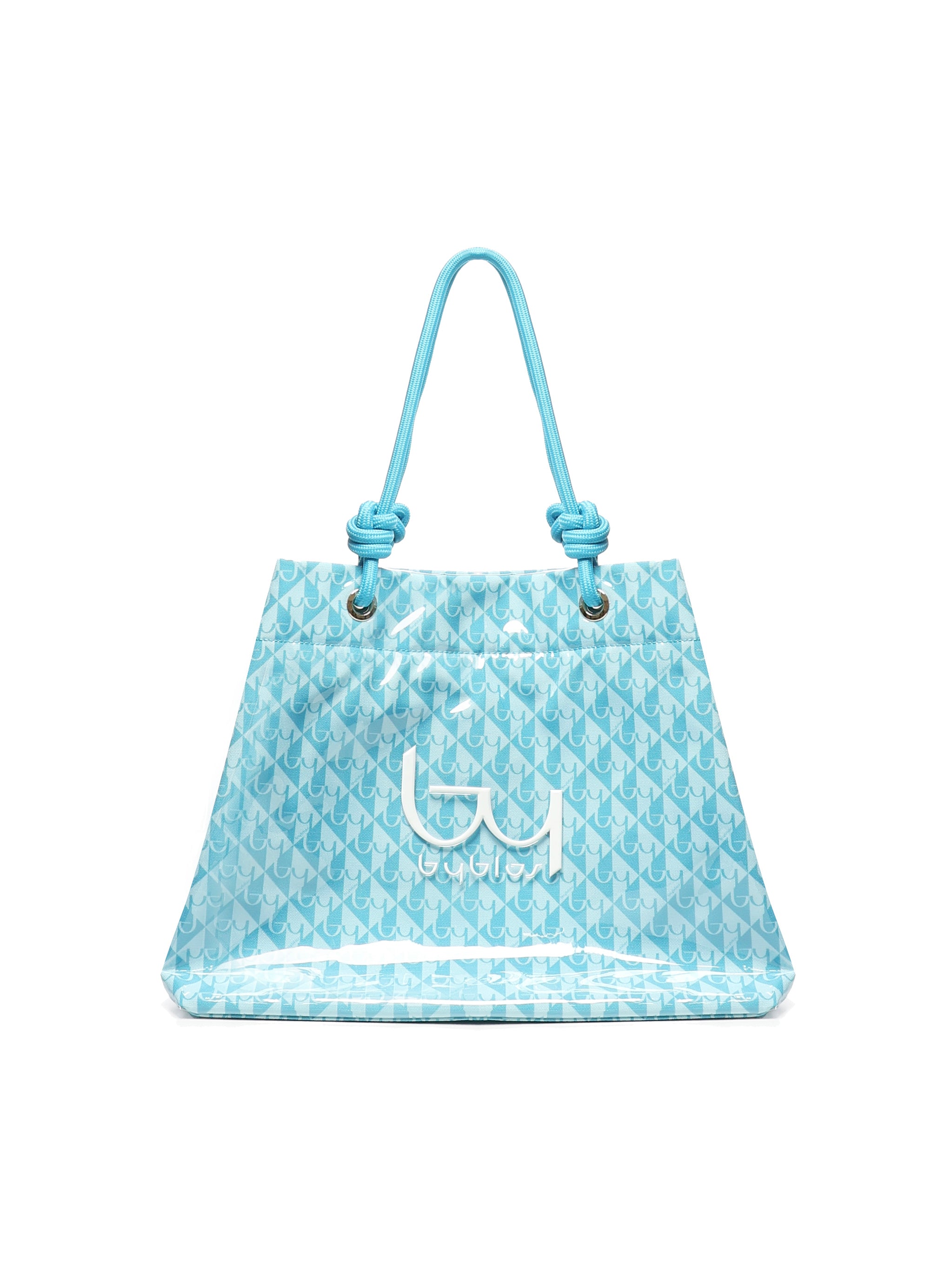 Shopper Aruba in PVC BYBS38A01A TURQUOISE BY BYBLOS 
