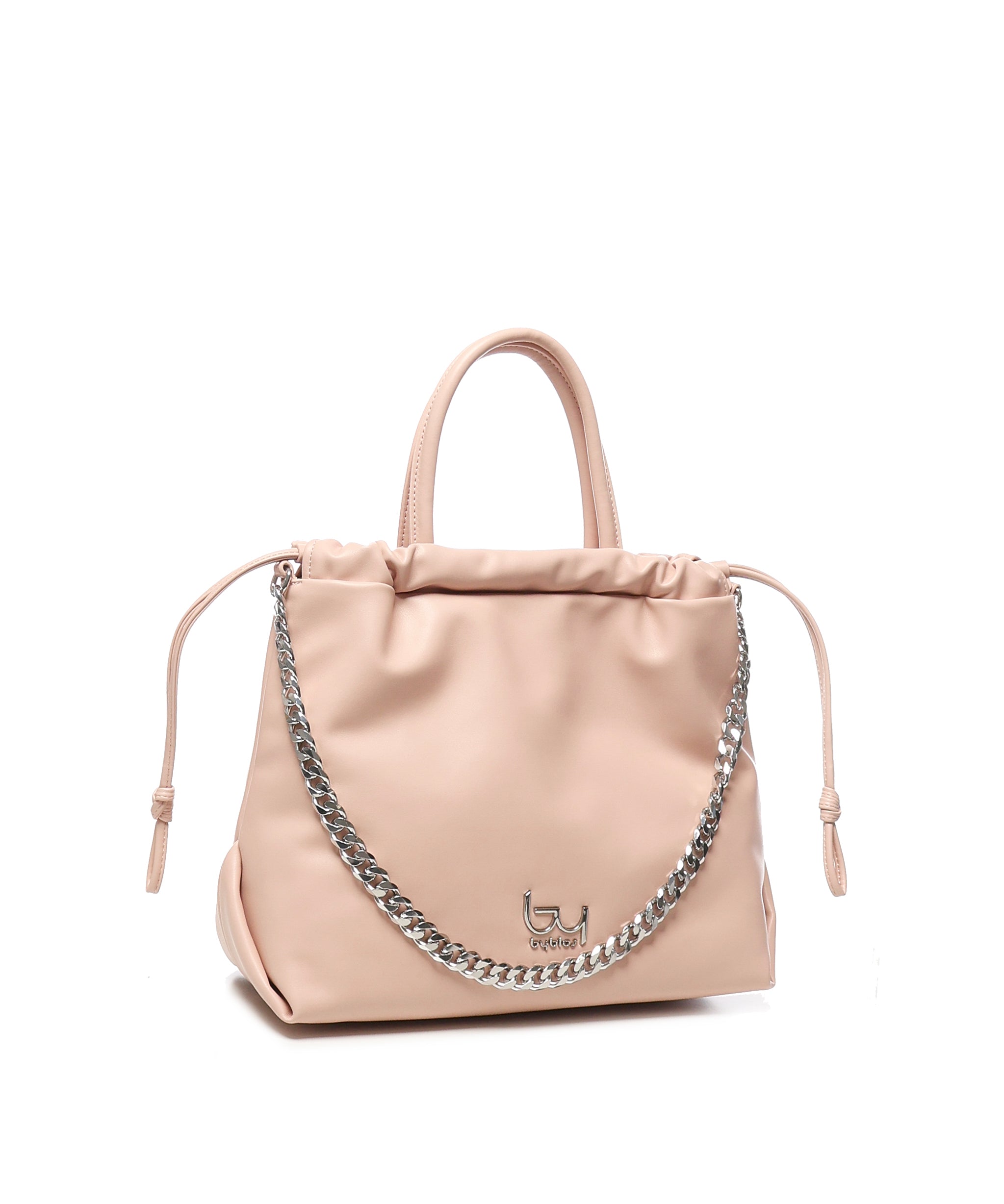 Borsa Gomez con coulisse<BR/> BYBS87A01 POWDER PIN BY BYBLOS 