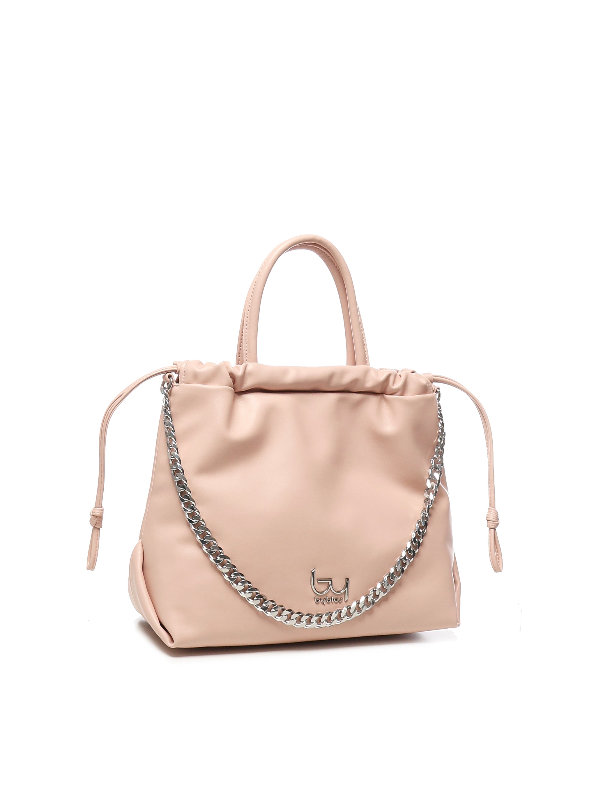 Borsa Gomez con coulisse<BR/> BYBS87A01 POWDER PIN BY BYBLOS 