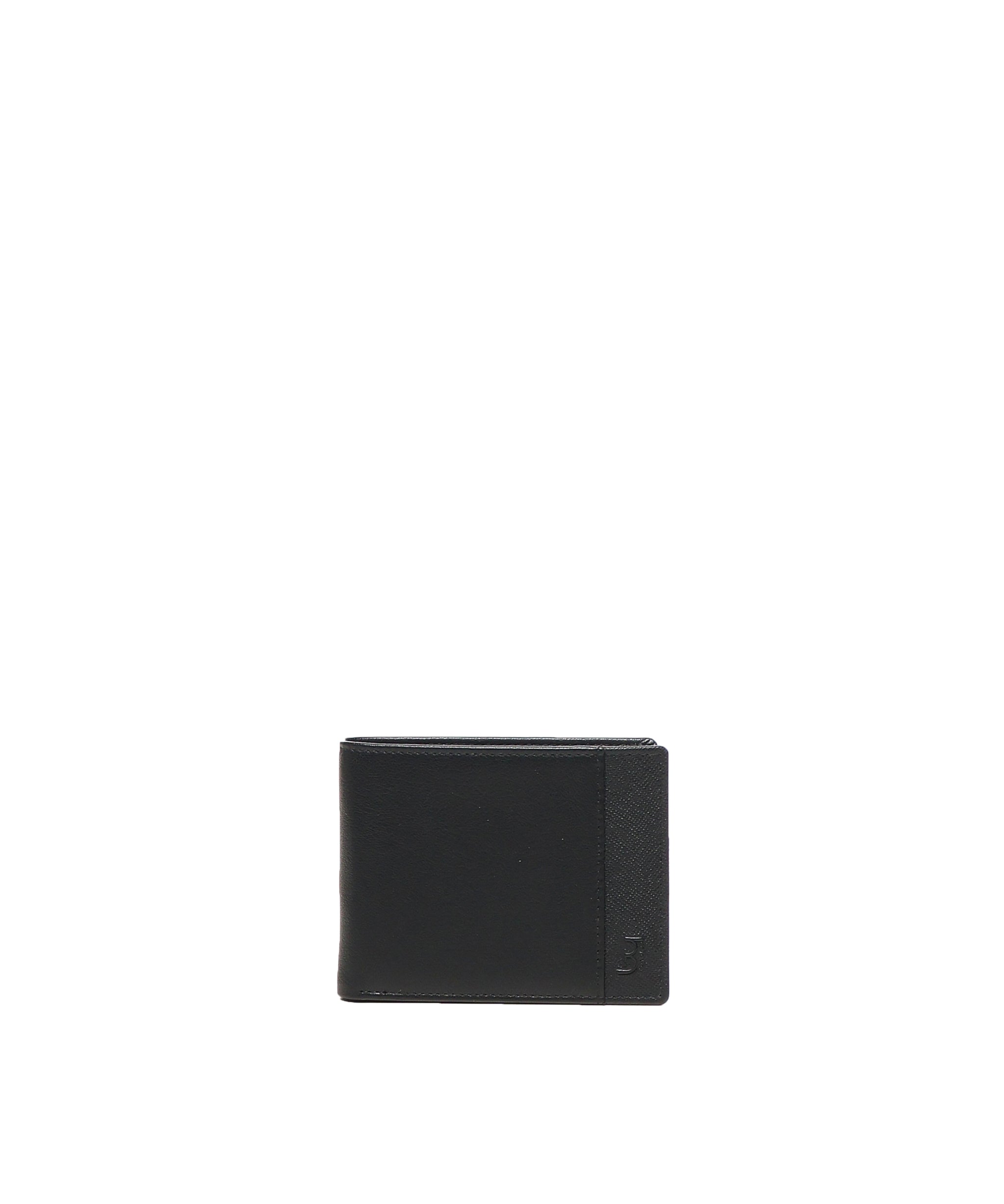 Portafoglio in pelle BYPP10A13 BLACK BY BYBLOS 