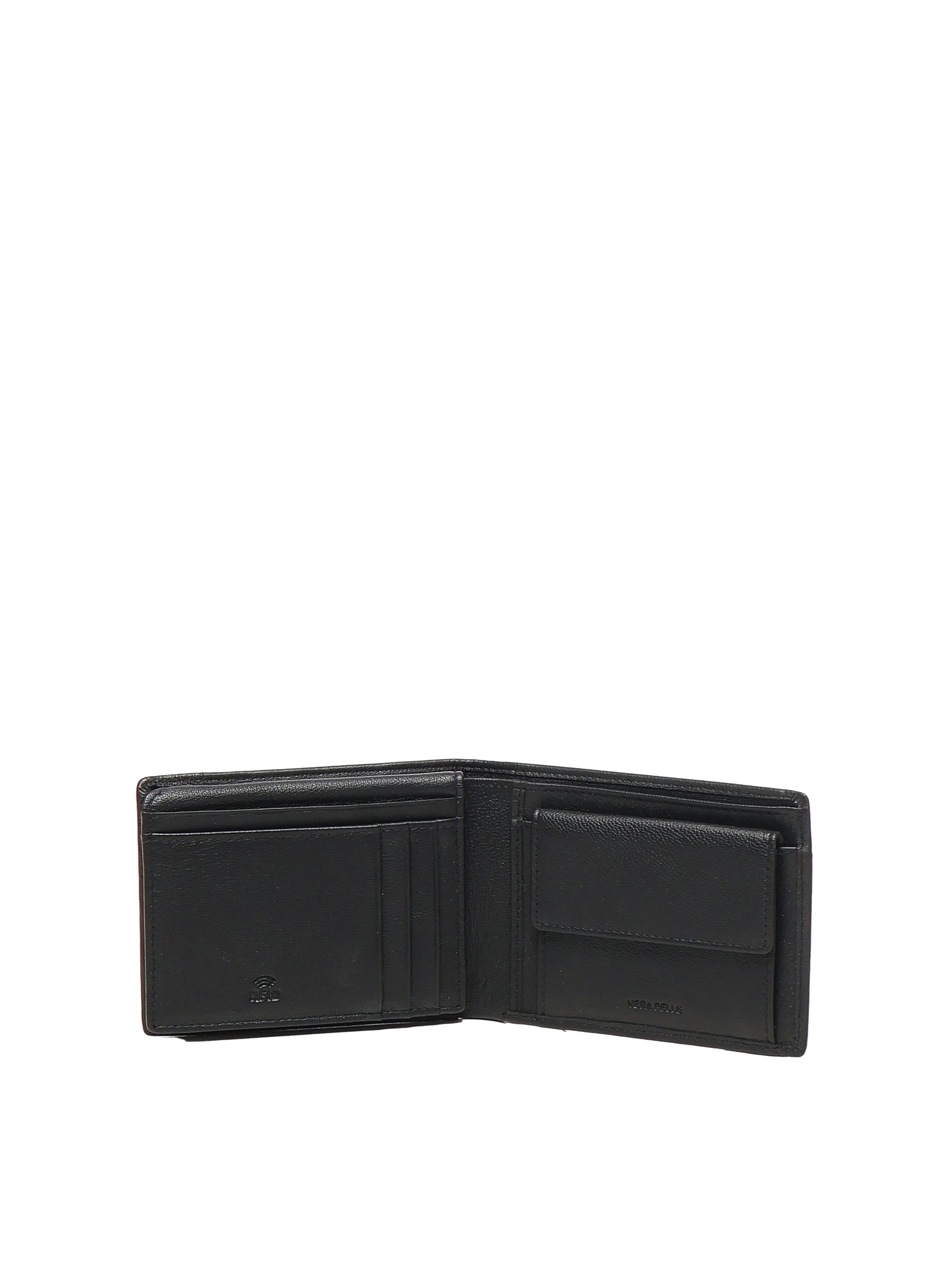 Portafoglio in pelle BYPP10A15 BLACK BY BYBLOS 