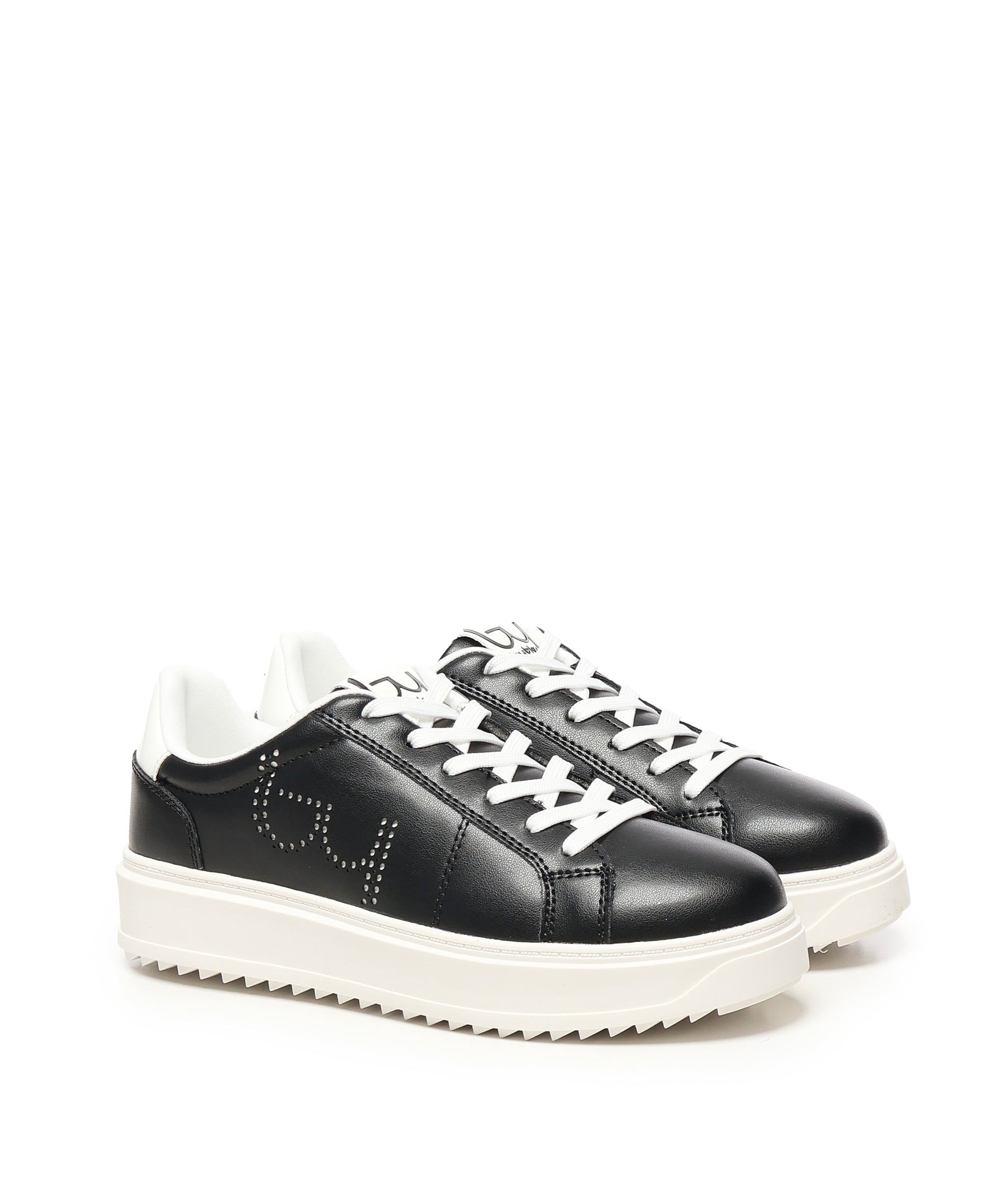 Sneakers Brooklyn con logo BYSC8WO01 NERO/BIANCO BY BYBLOS 