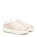 Sneakers Brooklyn con logo BYSC8WO01 NUDO/BIANCO BY BYBLOS 