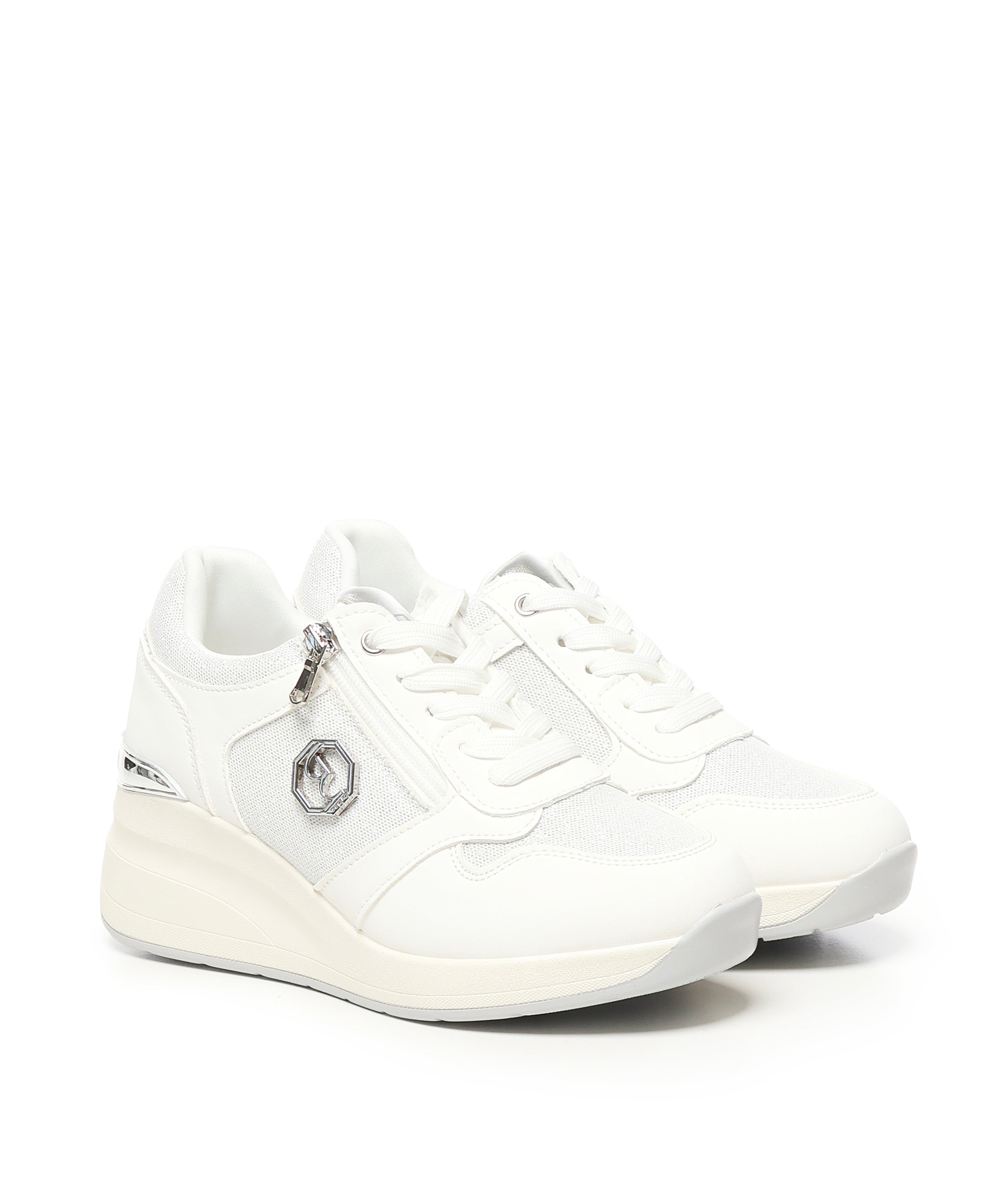 Sneakers Carena BYSC8X401GLI BIAN/ARGENT BY BYBLOS 
