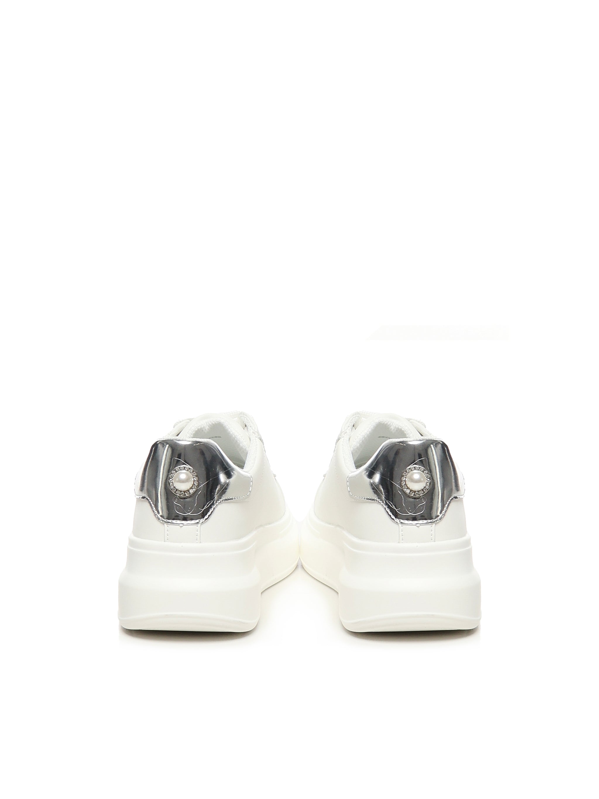 Sneakers Polis BYSC9BM01MET BIAN/ARGENT BY BYBLOS 