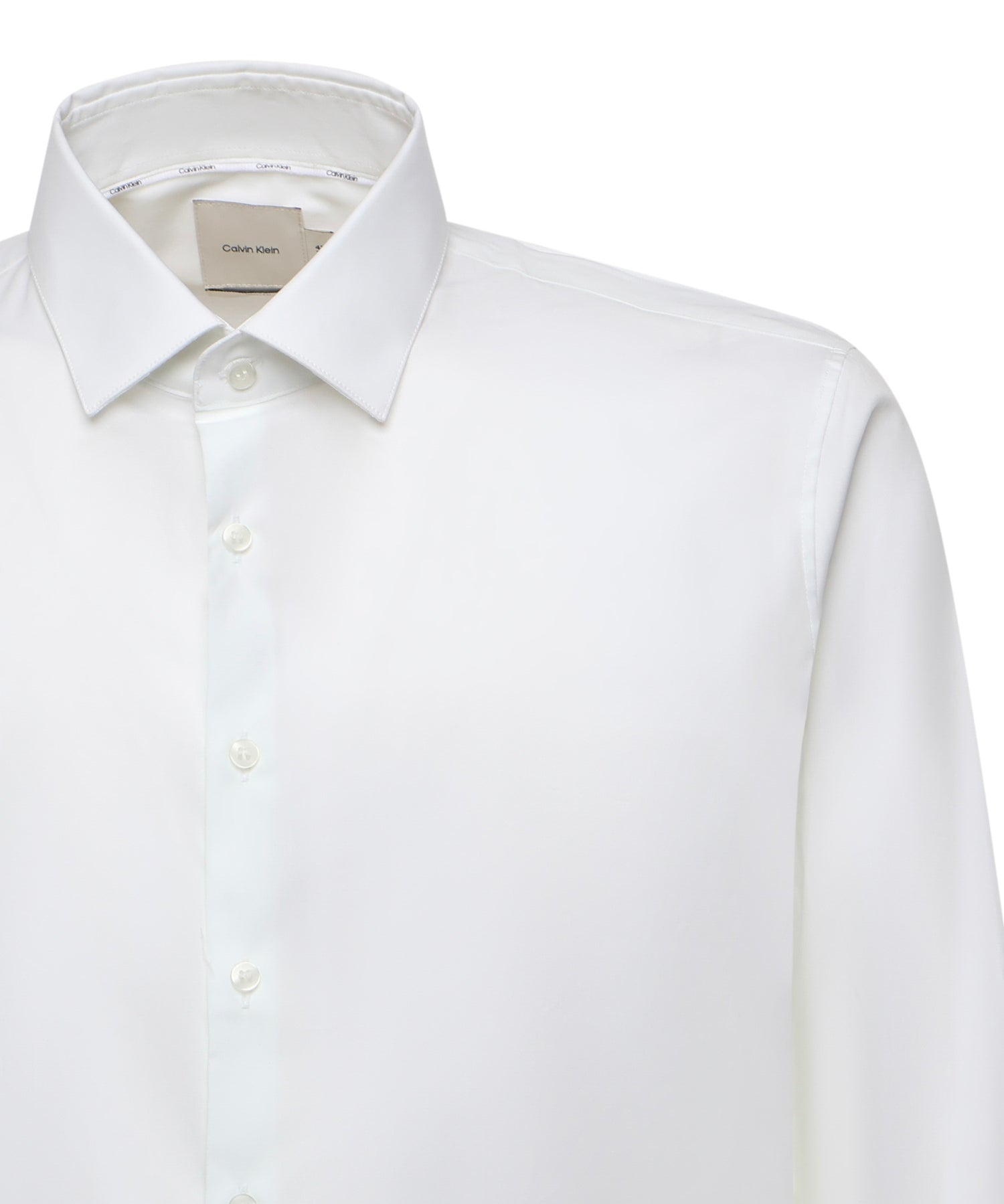 Camicia button-down in popeline di cotone K10K114490 0K4 CALVIN KLEIN 
