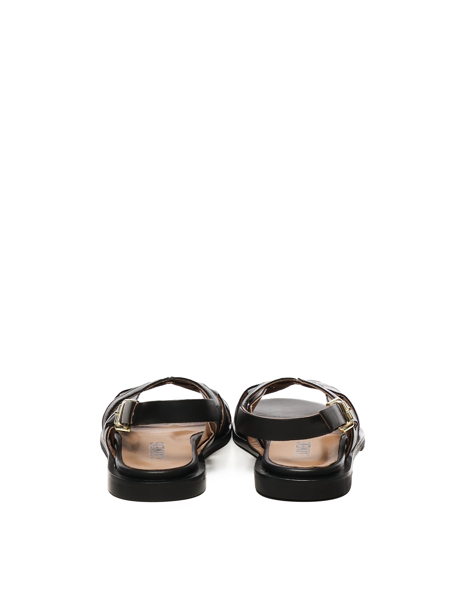 Sandalo Gabietta flat A55193 NERO CARMENS 