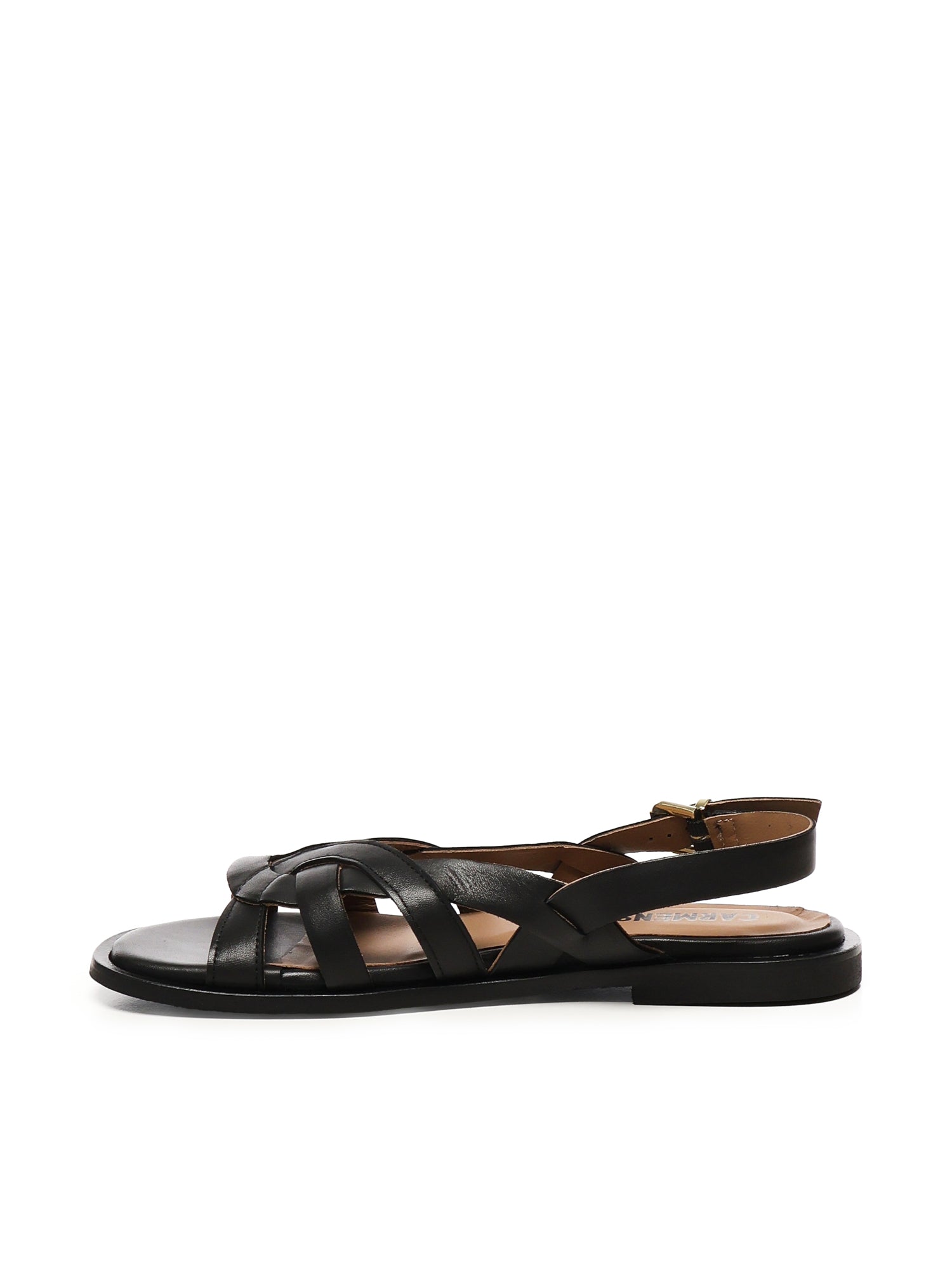 Sandalo Gabietta flat A55193 NERO CARMENS 