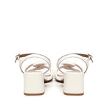 Sandalo con nodo intrecciato A55212 CREAM CARMENS 