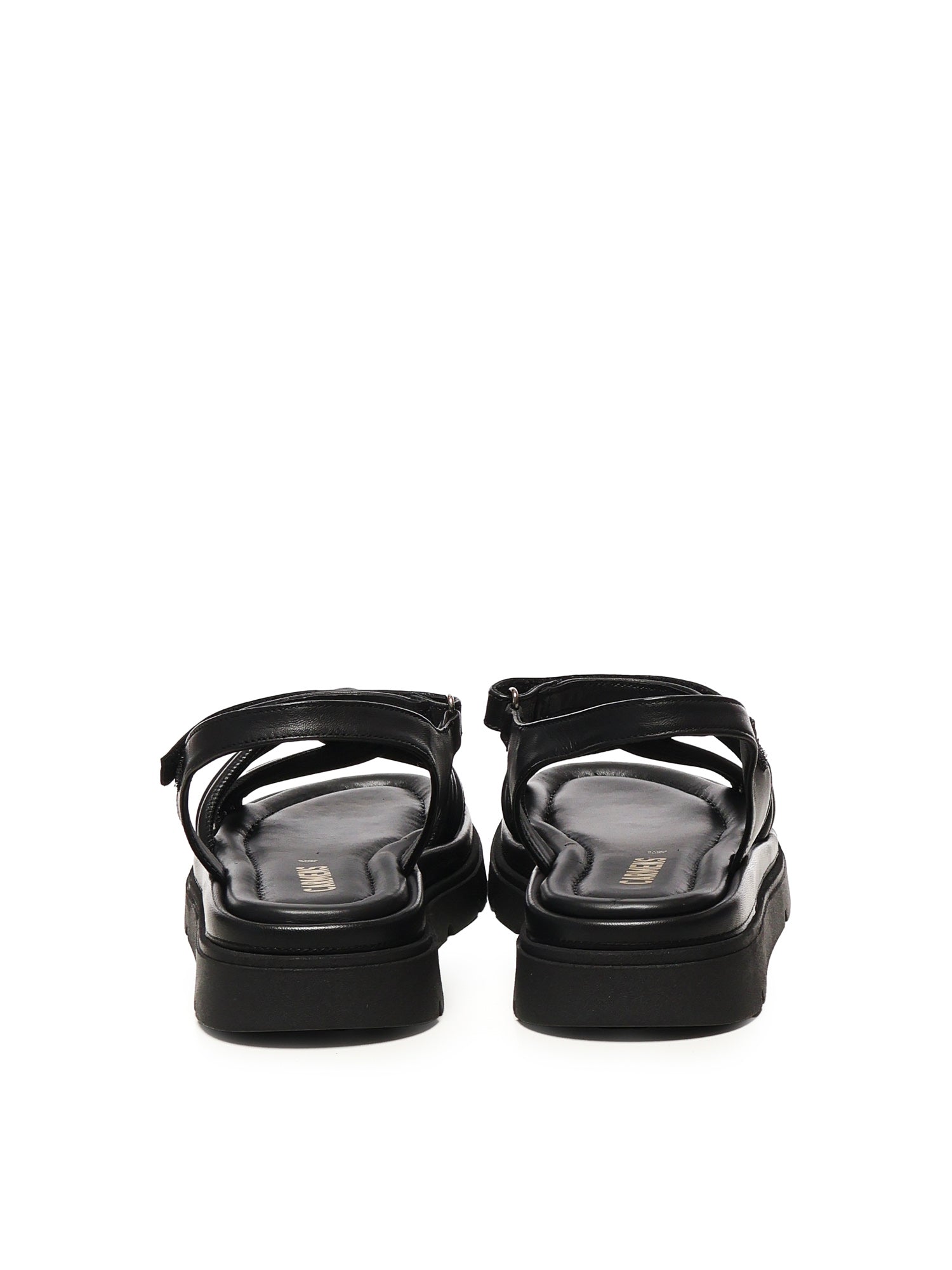 Sandalo flat Thea Twist<BR/><BR/> A55305 NERO CARMENS 