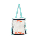Tote bag Atlantis in crochet AS25BAG132 01 CASABLANCA 