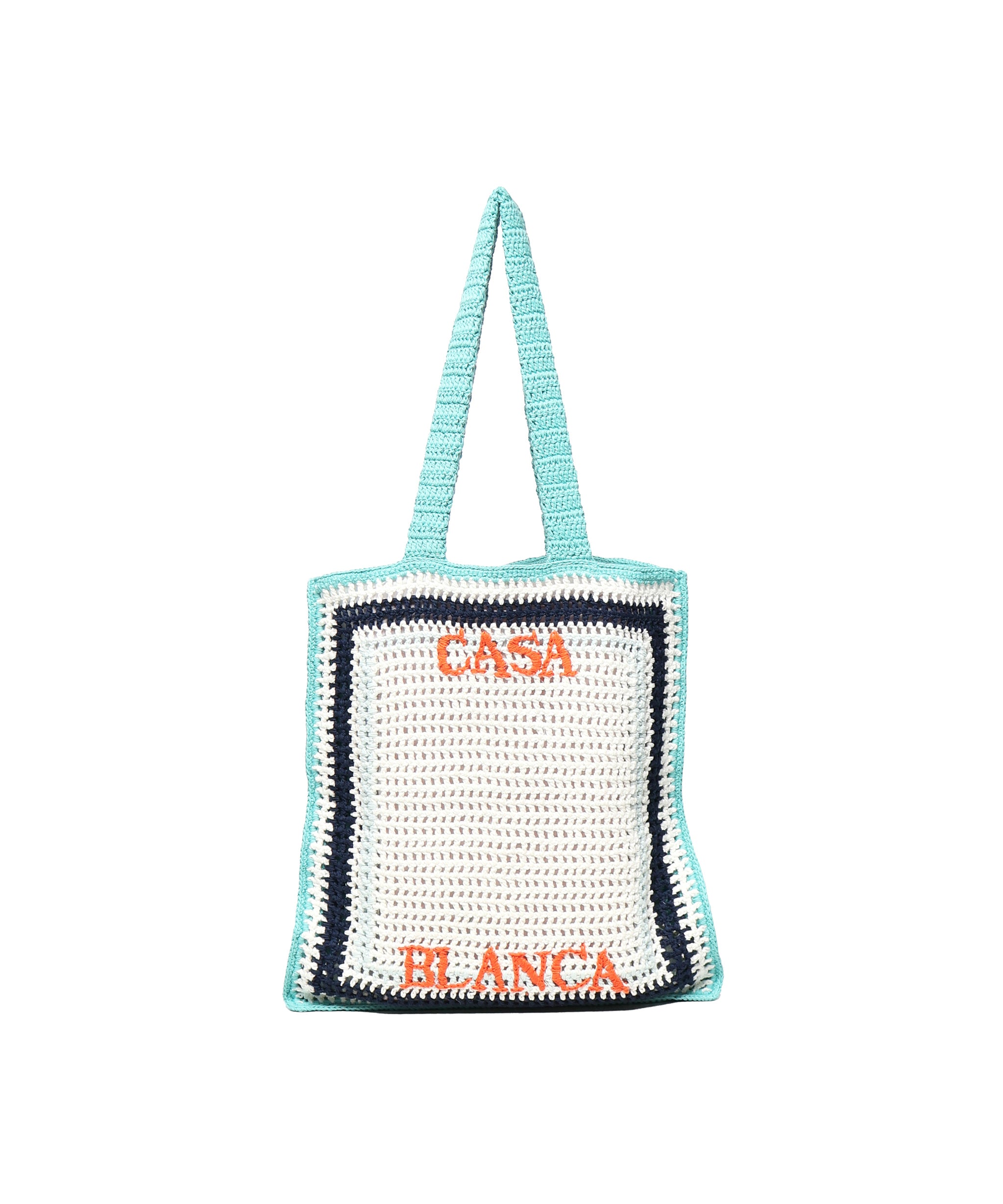 Tote bag Atlantis in crochet AS25BAG132 01 CASABLANCA 