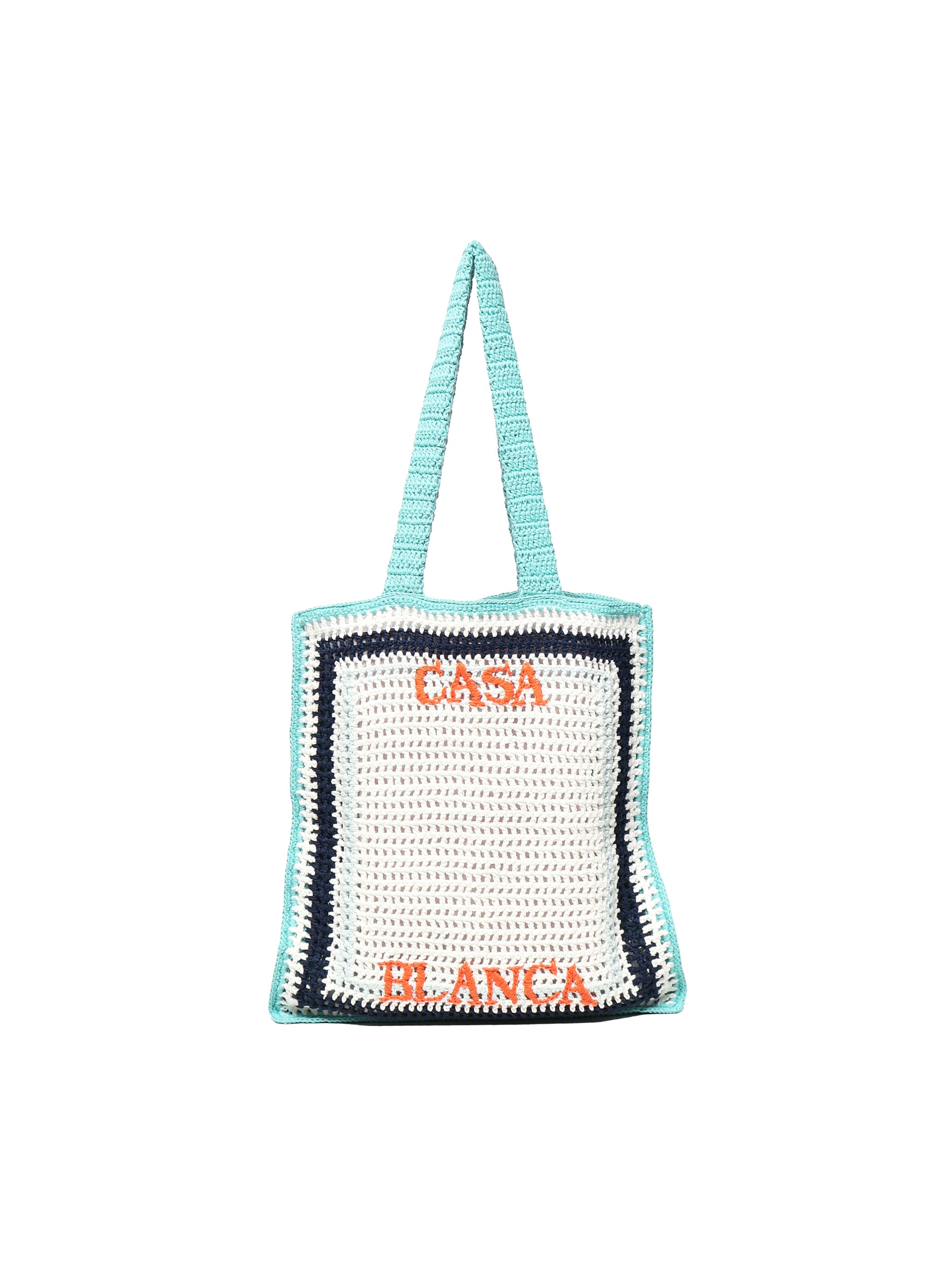 Tote bag Atlantis in crochet AS25BAG132 01 CASABLANCA 
