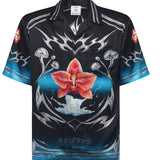 Camicia Blades in raso di seta MAW25SH003 03 CASABLANCA 