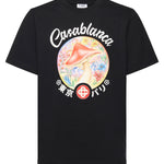 T-shirt con stampa MPF25JTS001 05 CASABLANCA 
