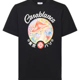 T-shirt con stampa MPF25JTS001 05 CASABLANCA 