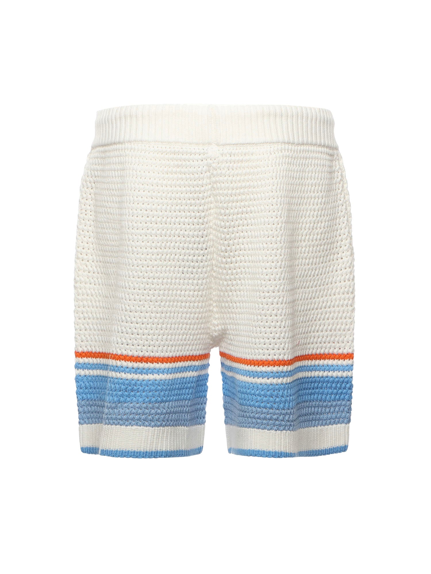 Shorts in crochet di cotone MPF25KW1011 01 CASABLANCA 