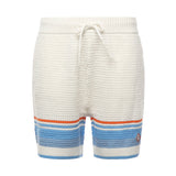 Shorts in crochet di cotone MPF25KW1011 01 CASABLANCA 