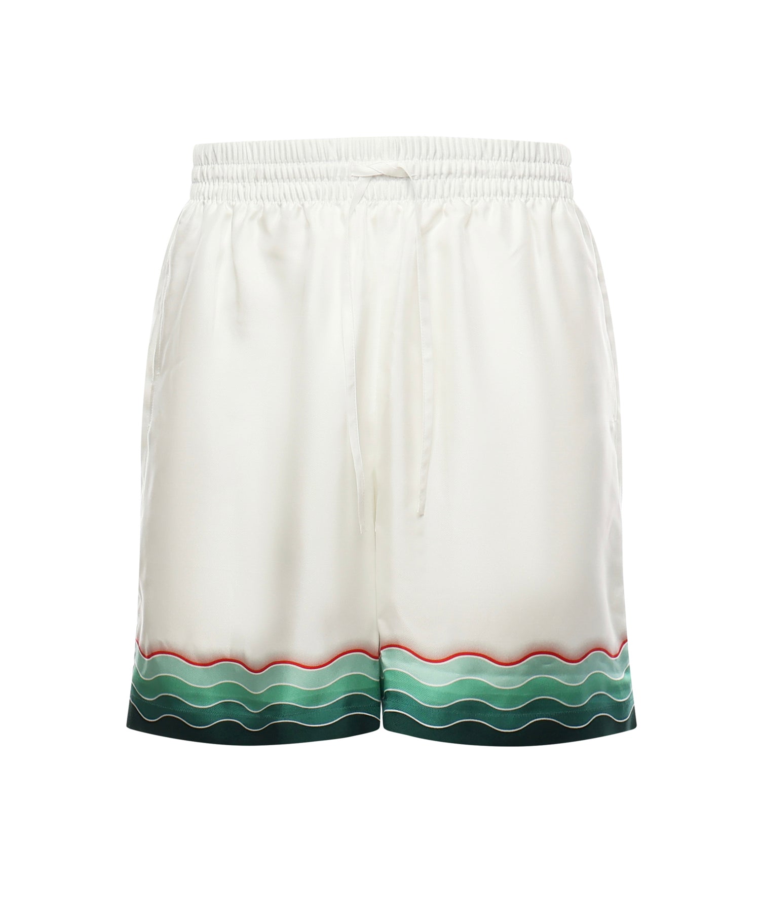 Pantaloncini in seta Montagne Ondulee<BR/> MPF25TR012 03 CASABLANCA 