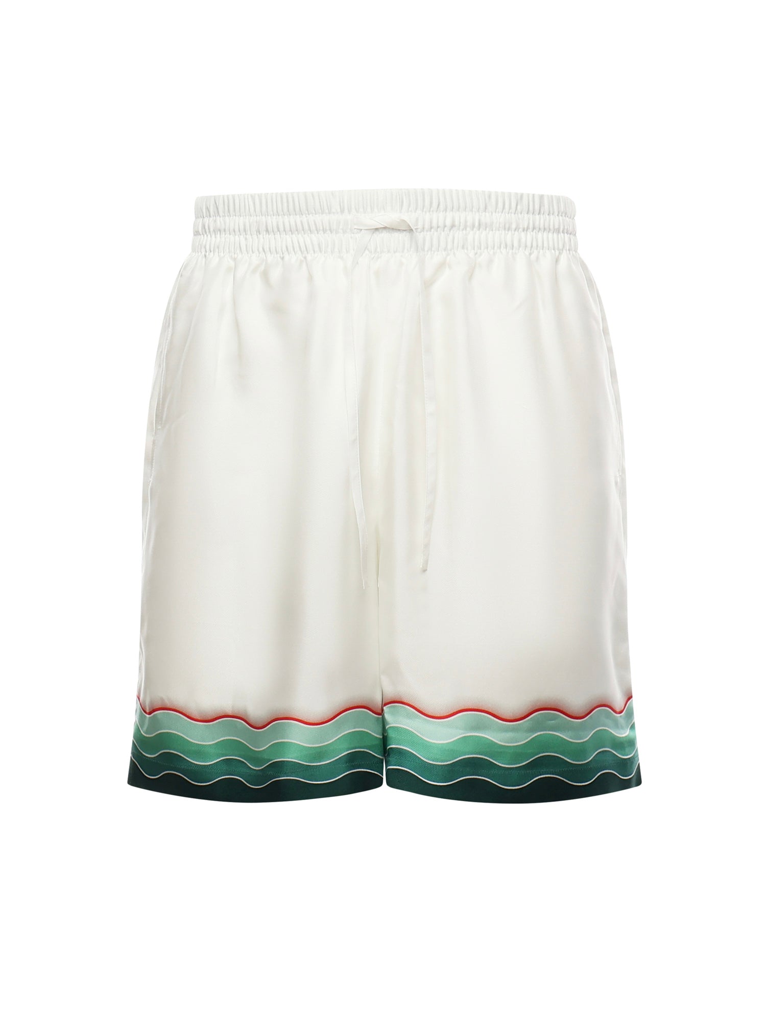 Pantaloncini in seta Montagne Ondulee<BR/> MPF25TR012 03 CASABLANCA 