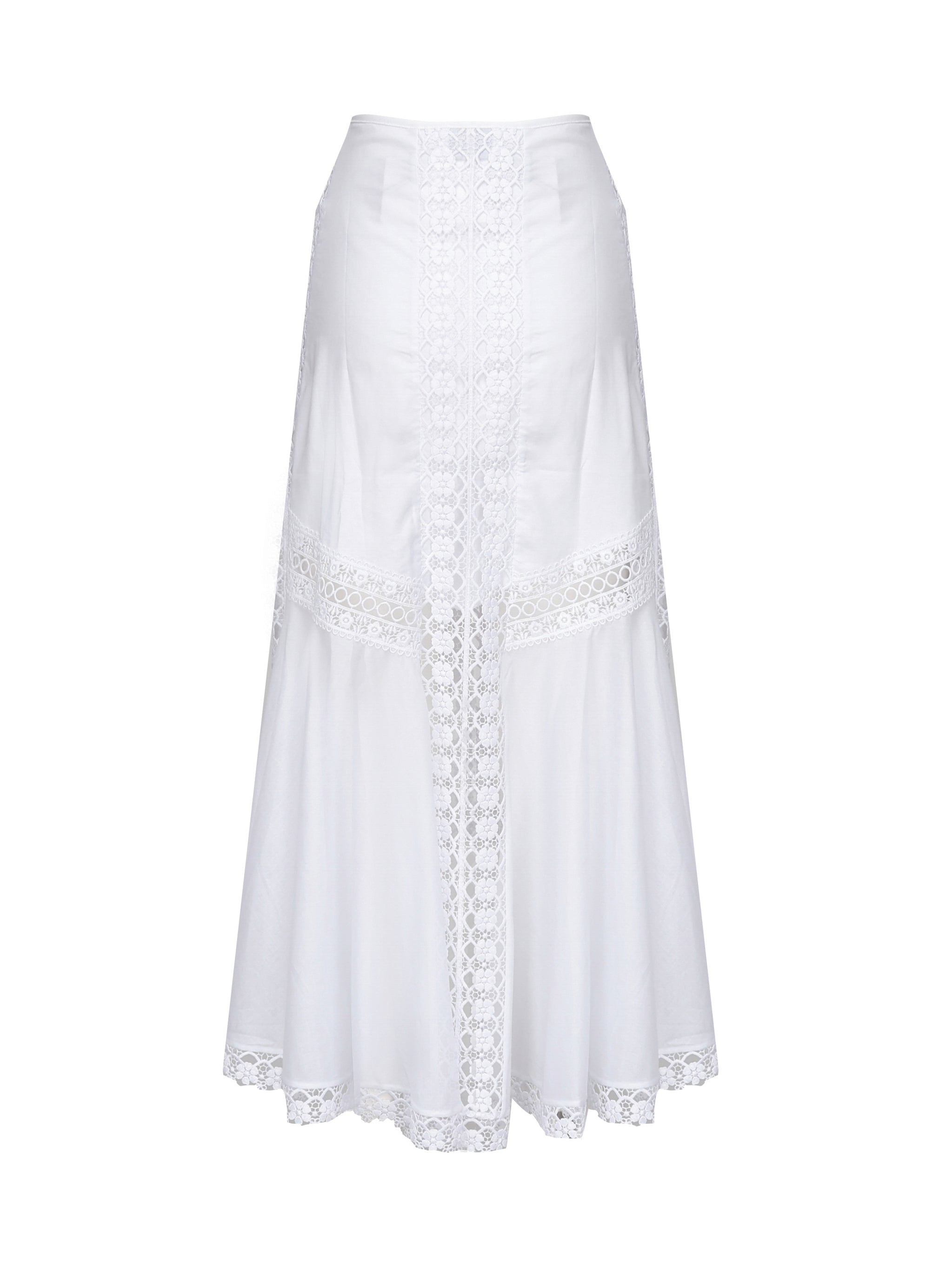 Gonna lunga Clair 251404 WHITE CHARO RUIZ 