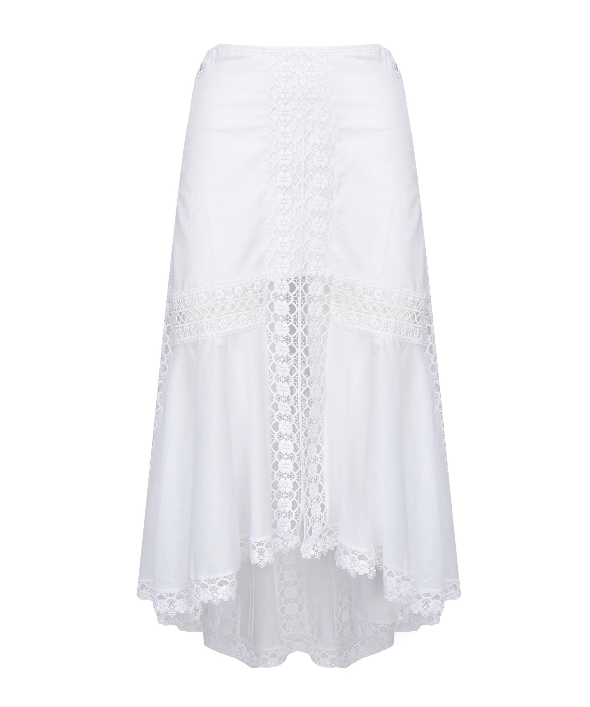 Gonna lunga Clair 251404 WHITE CHARO RUIZ 