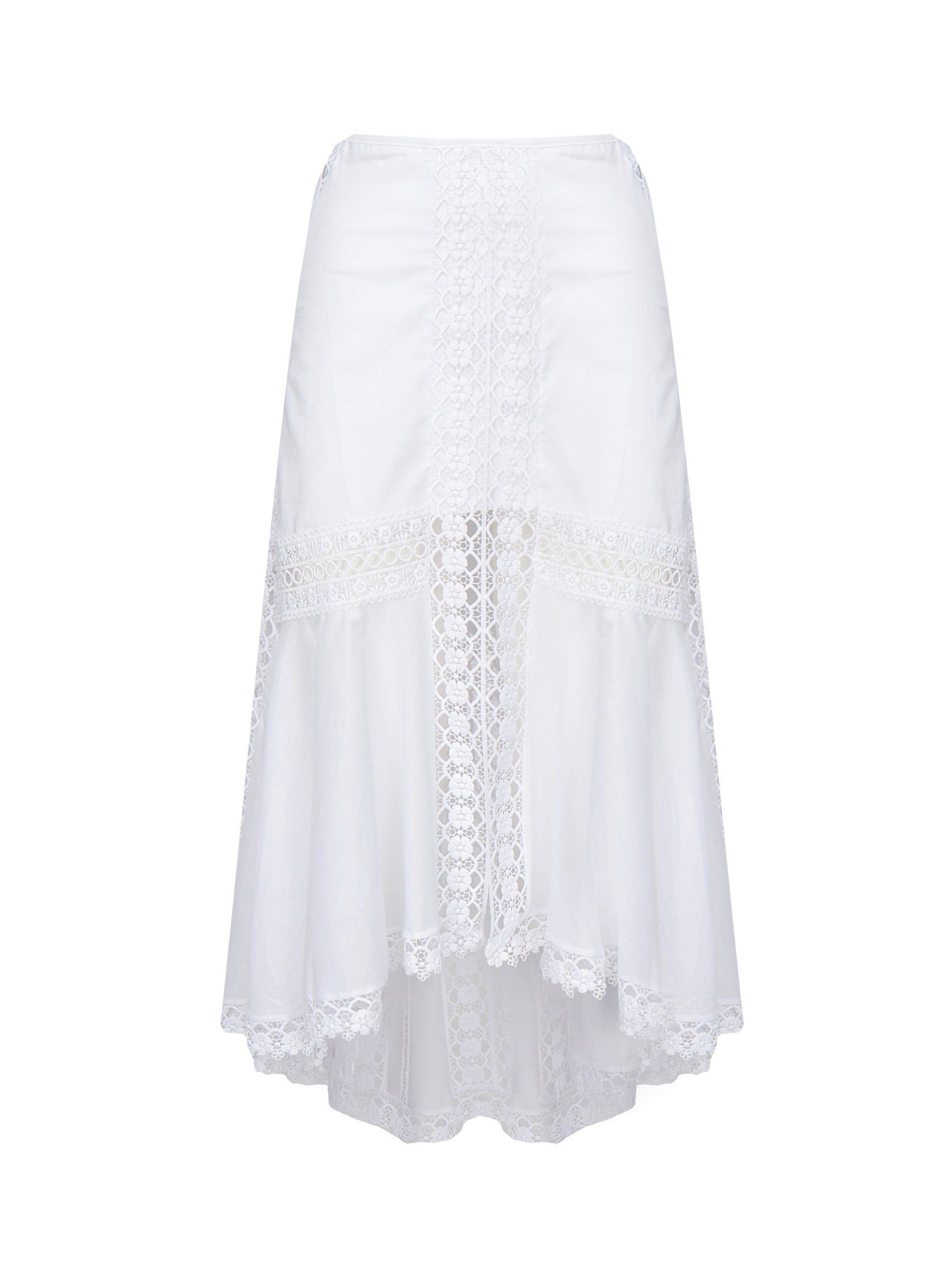 Gonna lunga Clair 251404 WHITE CHARO RUIZ 