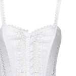 Abito lungo Dafelle 251620 WHITE CHARO RUIZ 