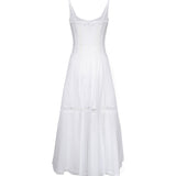 Abito lungo Dafelle 251620 WHITE CHARO RUIZ 
