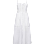 Abito lungo Dafelle 251620 WHITE CHARO RUIZ 