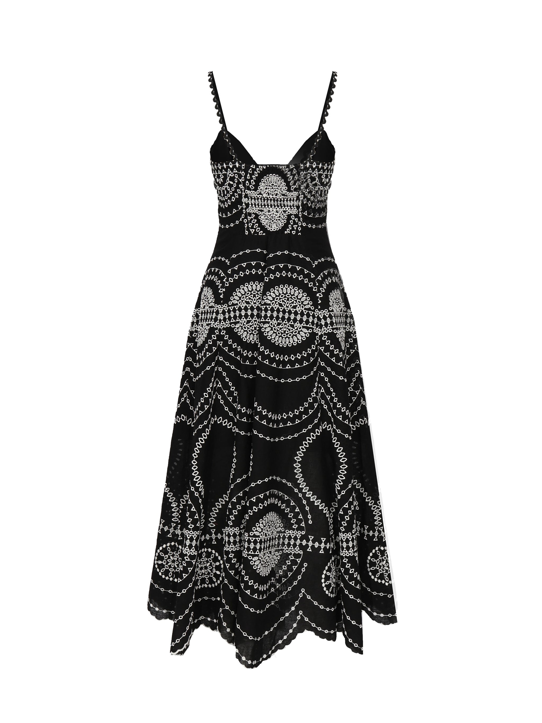 Vestito lungo Catta 254612 BLACK NELUM CHARO RUIZ 