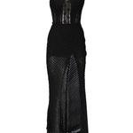 Vestito lungo Fae 255610 BLACK CHARO RUIZ 