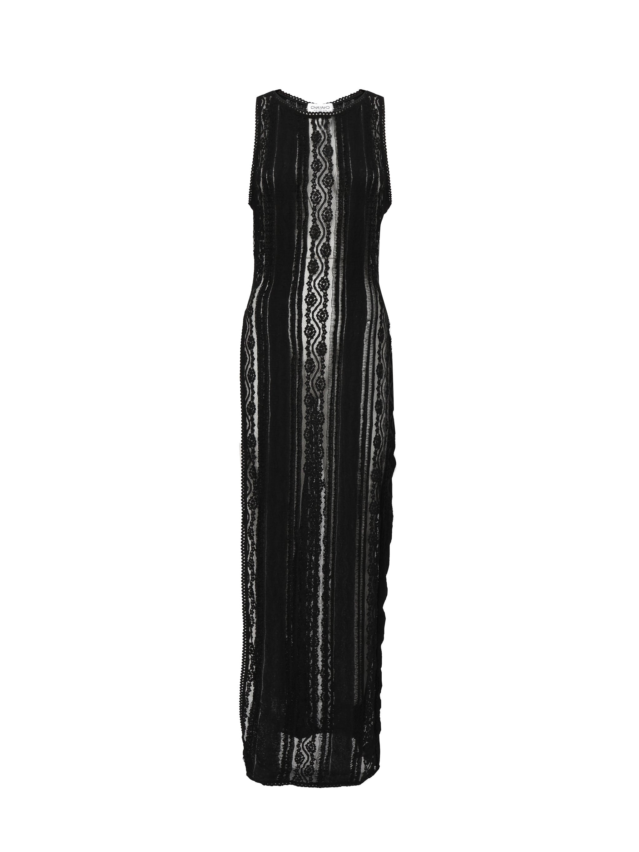 Vestito lungo Ila 255614 BLACK CHARO RUIZ 