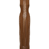Vestito lungo Ila 255614 BROWN CHARO RUIZ 