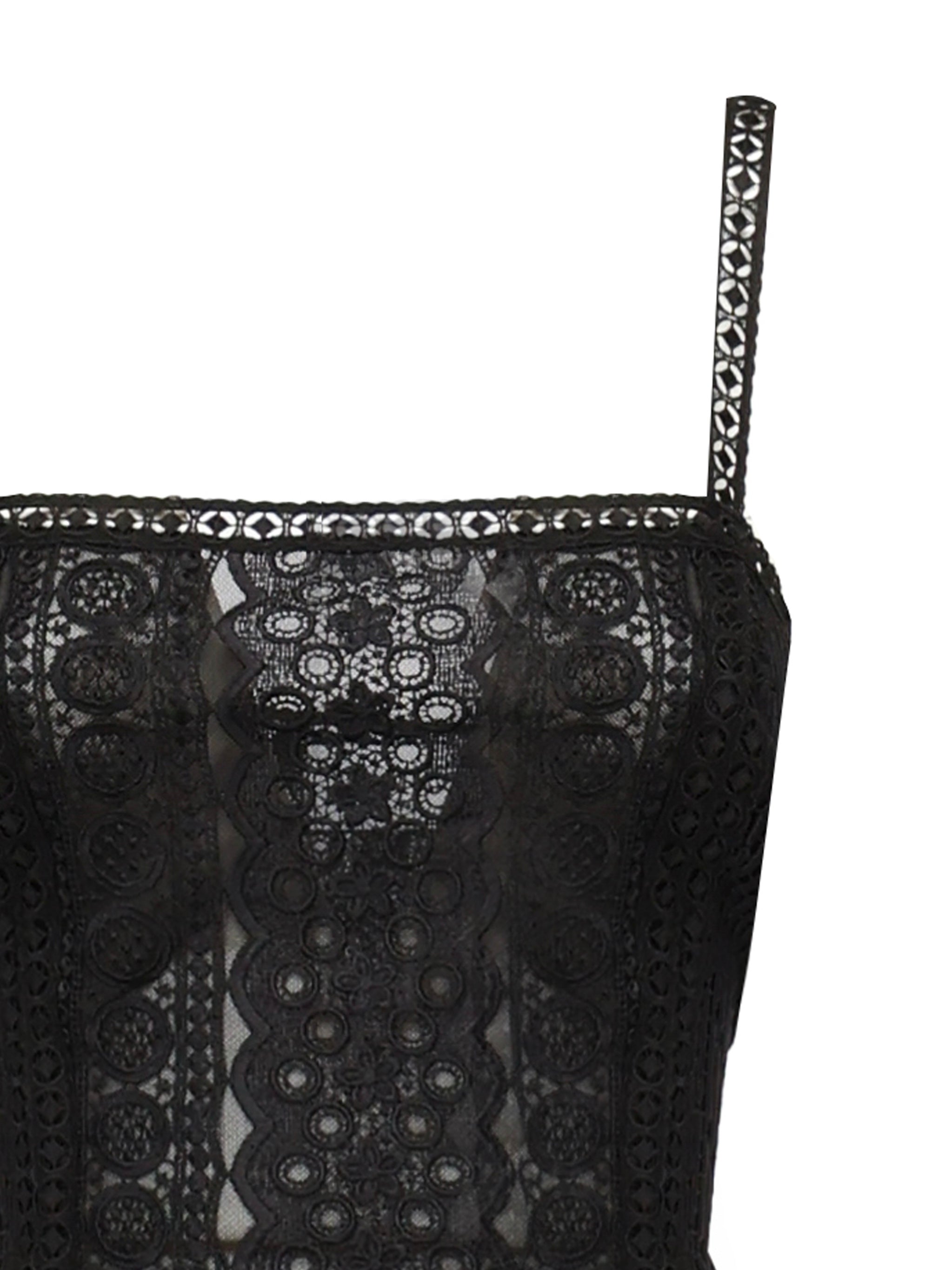 Abito lungo Vannie 256610 BLACK CHARO RUIZ 