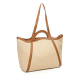 Tote bag Amalia in crochet e pelle E1S9S110101 552 COCCINELLE 