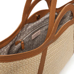 Tote bag Amalia in crochet e pelle E1S9S110101 552 COCCINELLE 