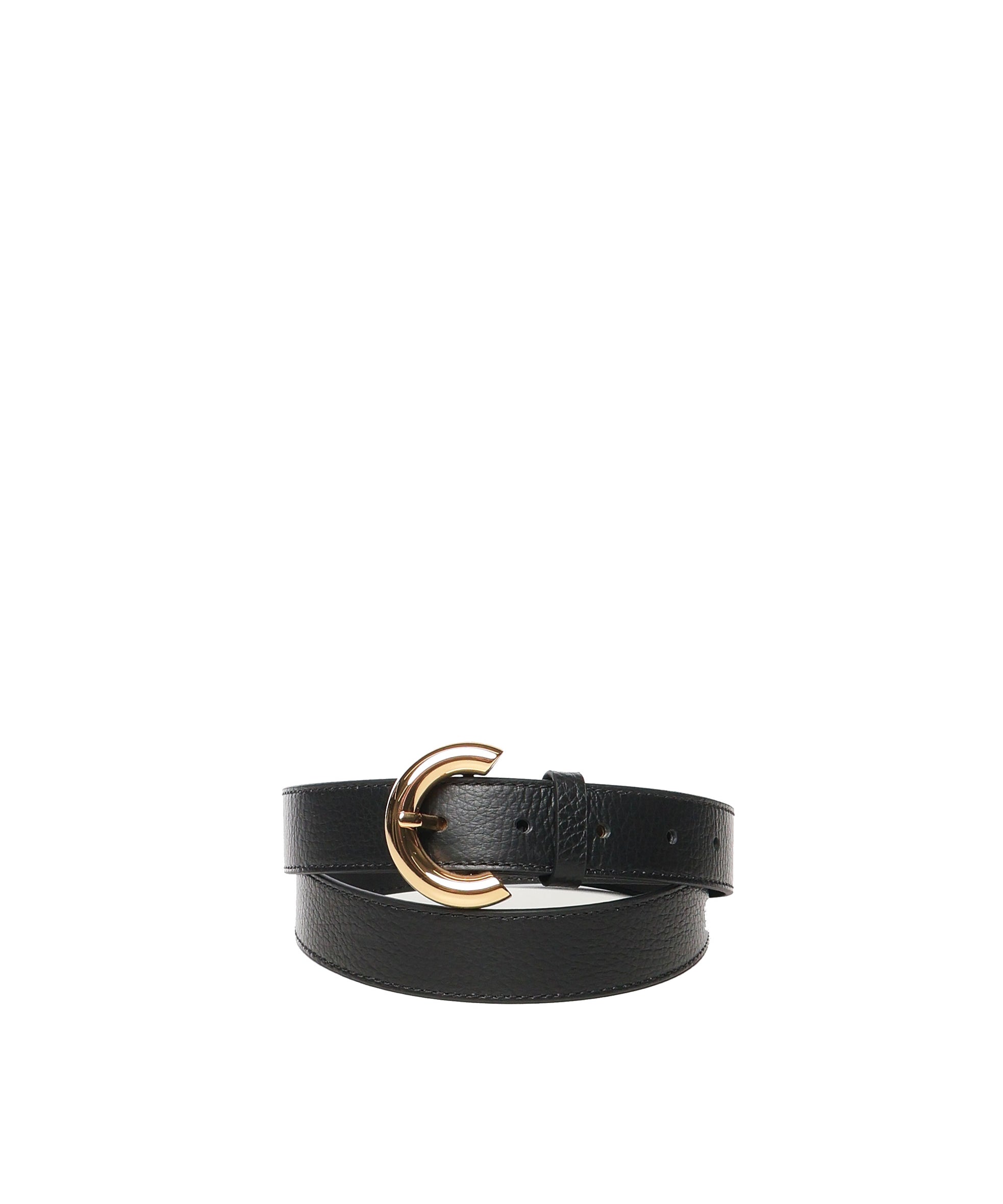 Cintura in pelle con grana E3S4A110601 001 COCCINELLE 