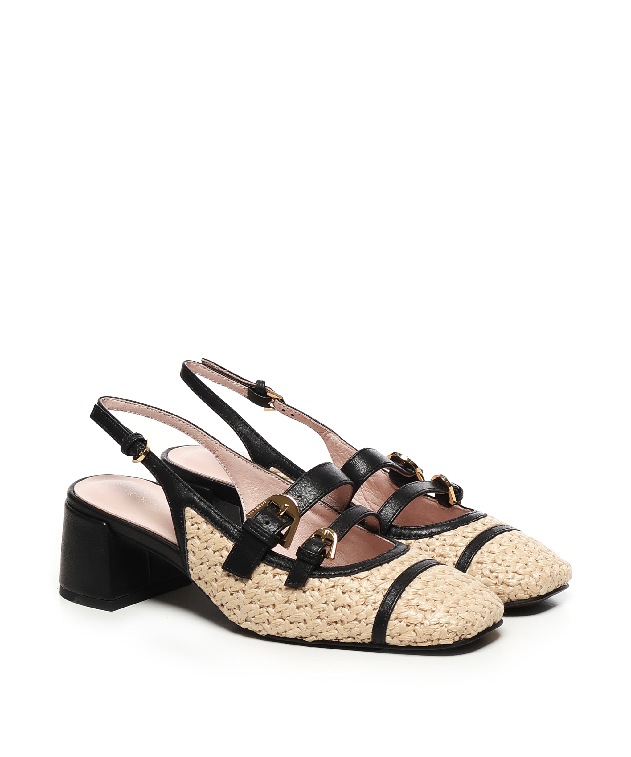 Slingack Maia pelle e crochet E4S4K210201 846 COCCINELLE 