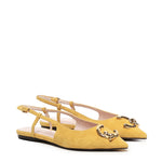 Slingback flat C-Me in suede E4SB2210201 J19 COCCINELLE 