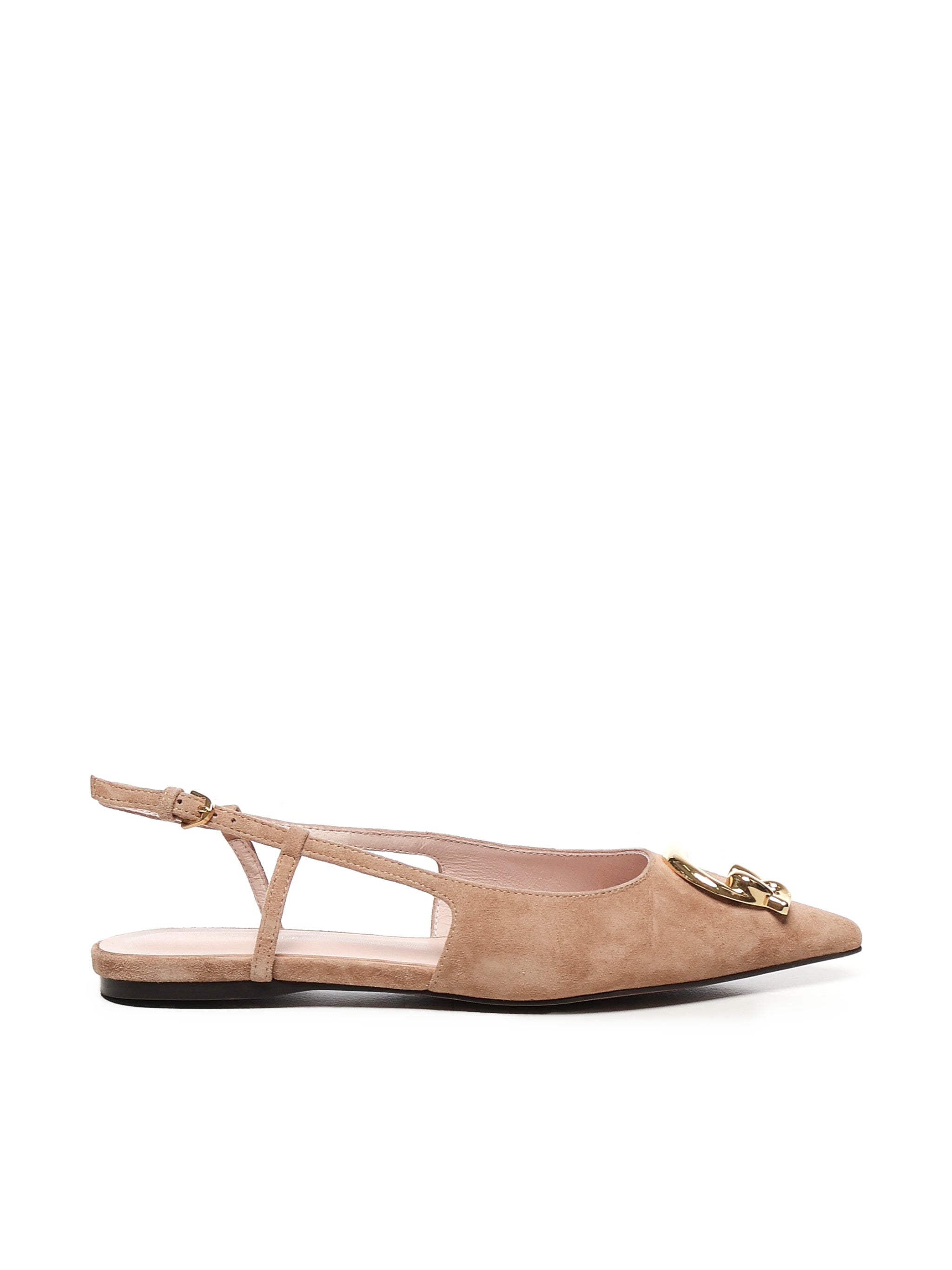 Slingback flat C-Me in suede E4SB2210201 N71 COCCINELLE 