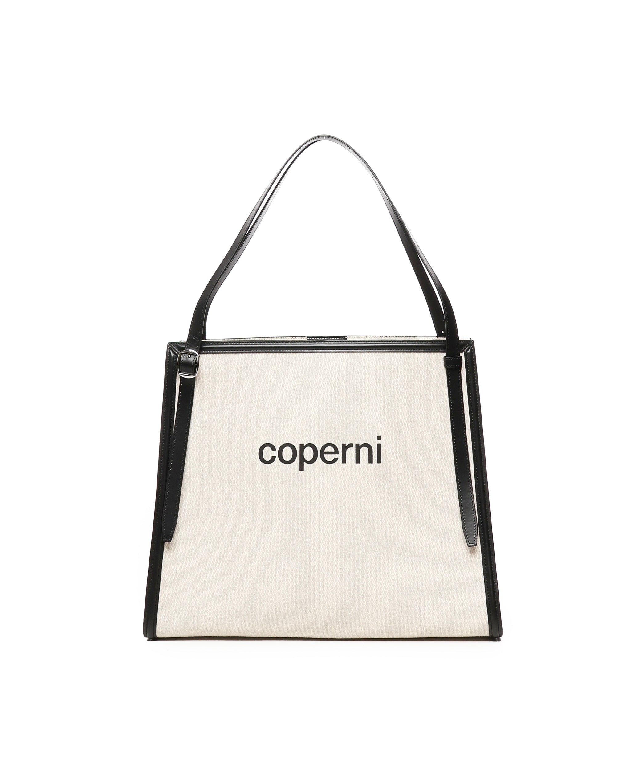 Borsa tote con logo COPBA77F2027 BEI COPERNI 