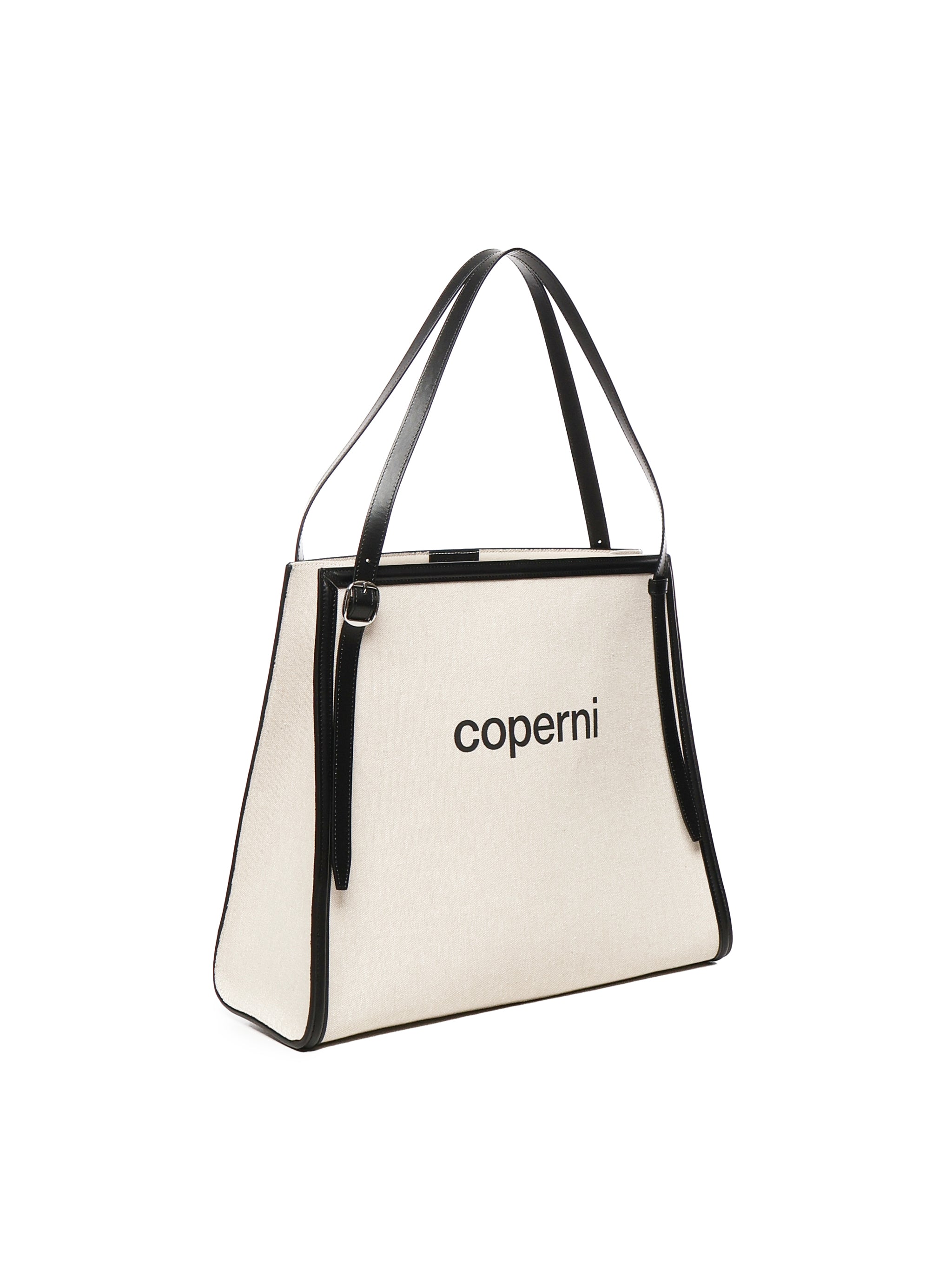 Borsa tote con logo COPBA77F2027 BEI COPERNI 