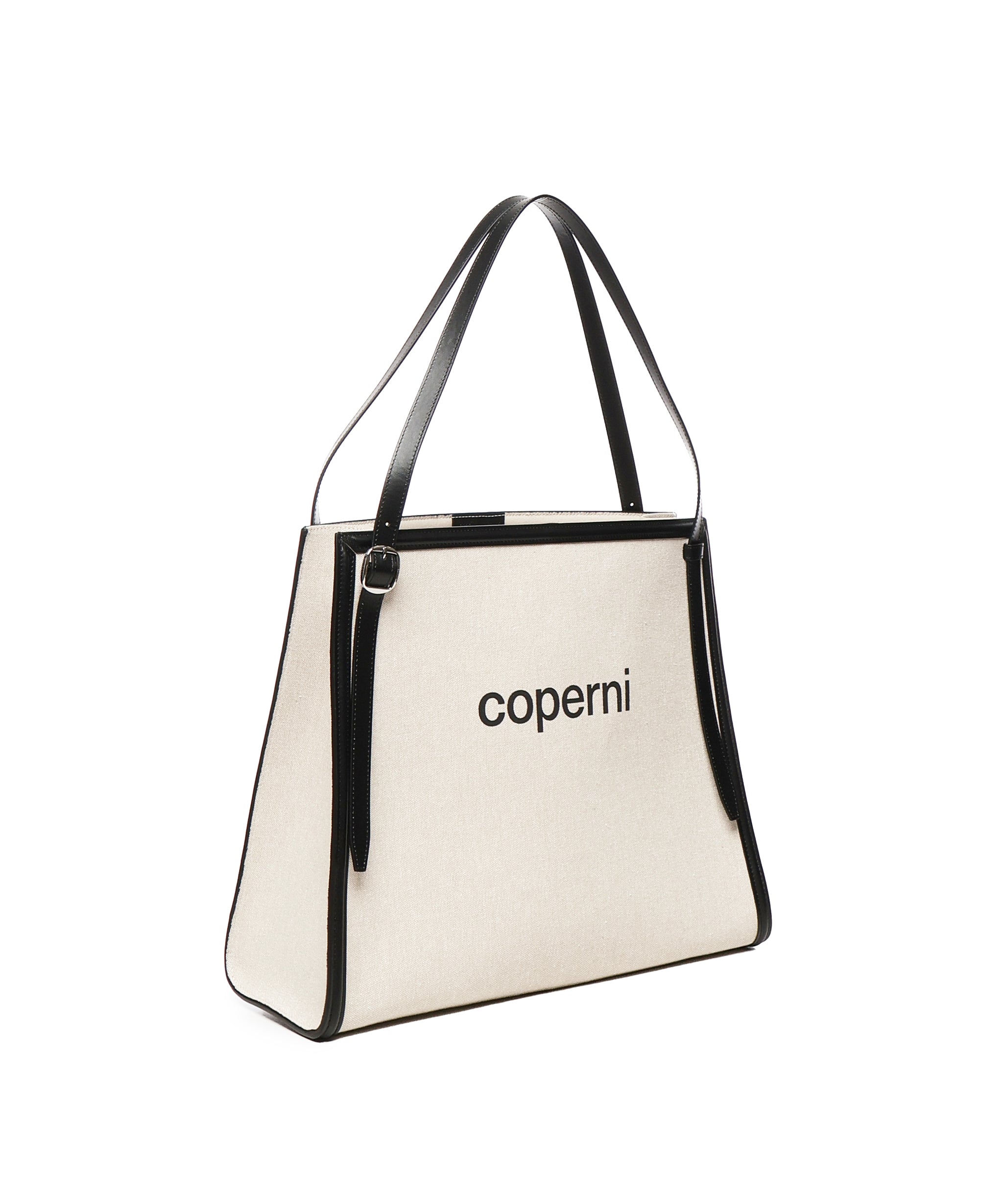 Borsa tote con logo COPBA77F2027 BEI COPERNI 